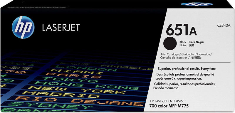 HP Original 651A Toner schwarz 13.500 Seiten (CE340A)