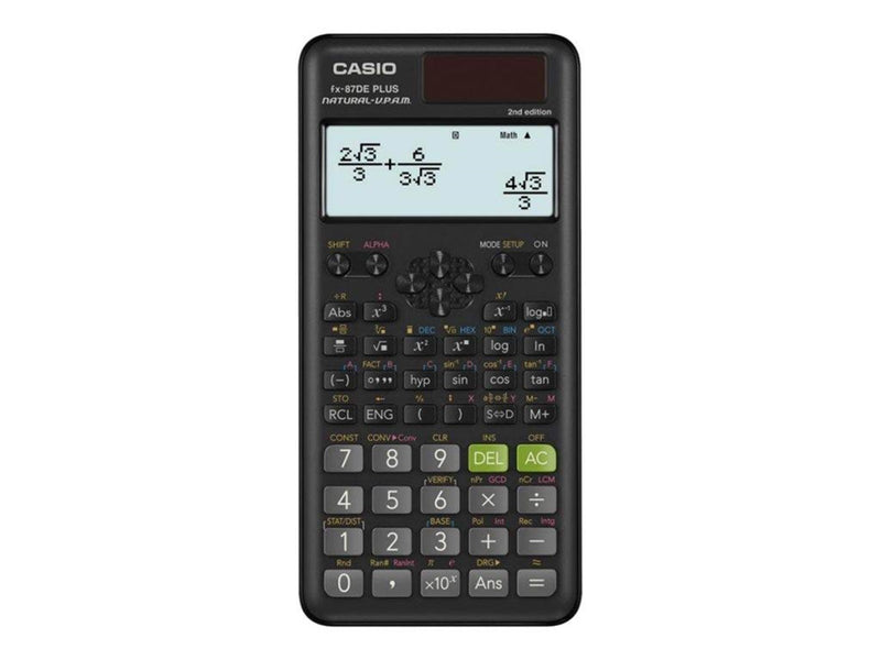 CASIO FX-87DE PLUS 2nd edition - scientific calculator