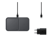 Samsung Wireless Charger Duo (Incl. Power Adapter) - Black