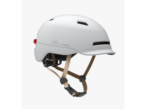 Livall C20 Smart Commuter Helmet - Medium - White