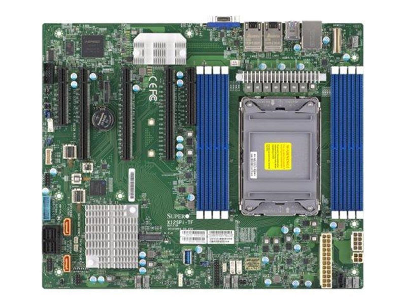 Supermicro X12SPi-TF Mainboard - Intel C621 - Intel LGA4189 socket - DDR4 RAM - ATX