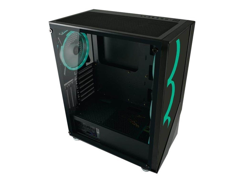 LC Power Gaming 803B Shaded_X - Gehäuse - Tower - Schwarz