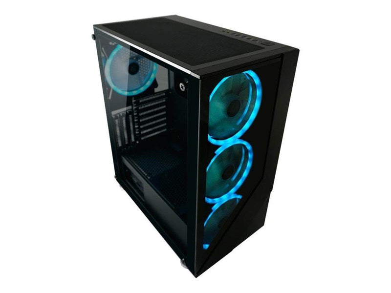 LC Power Gaming 803B Shaded_X - Gehäuse - Tower - Schwarz