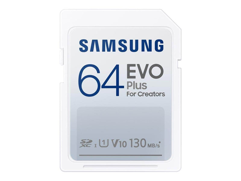 Samsung EVO Plus SD - 130MB/s - 64GB