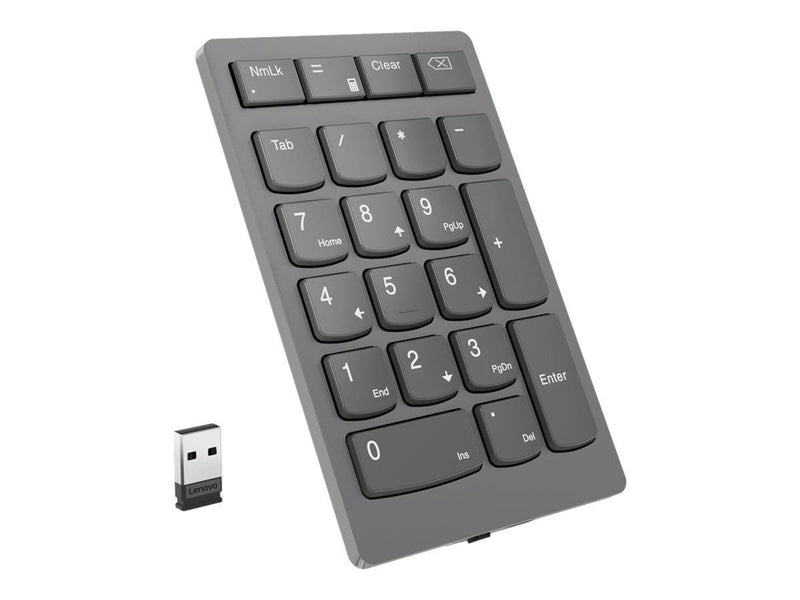 Lenovo Go Wireless Numeric Keypad - Numpad - Grau