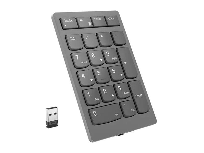 Lenovo Go Wireless Numeric Keypad - Numpad - Grau