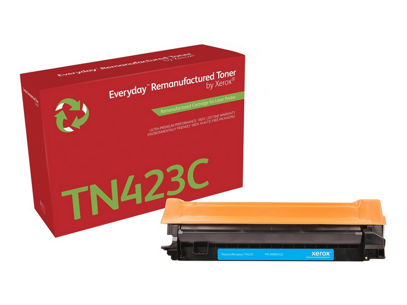 Xerox Everyday Toner Cartridge - Cyan | High capacity | Up to 4000 pages | Remanufactured
