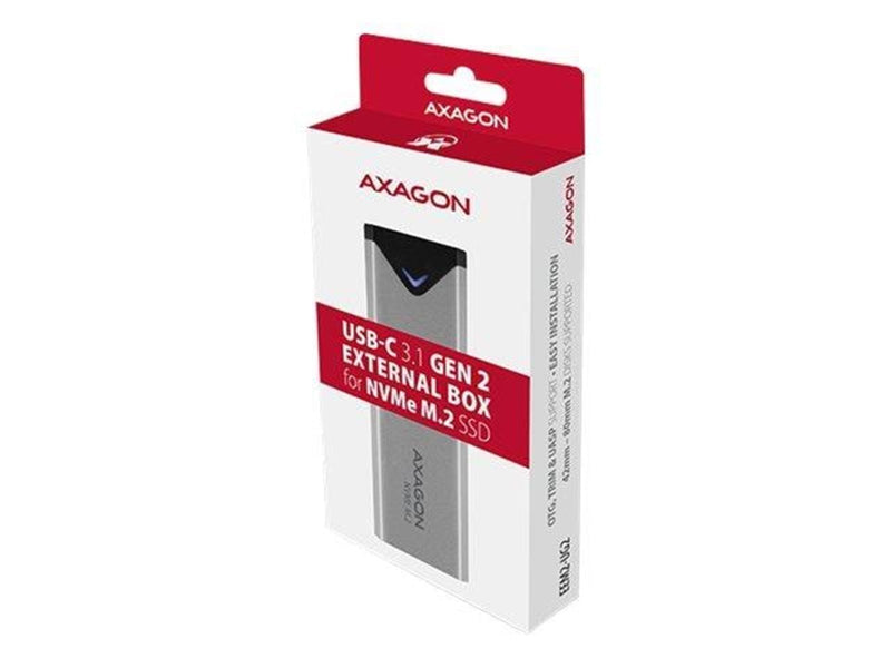 AXAGON EEM2-UG2 - storage enclosure - M.2 NVMe Card / PCIe (NVMe) - USB 3.2 (Gen 2)