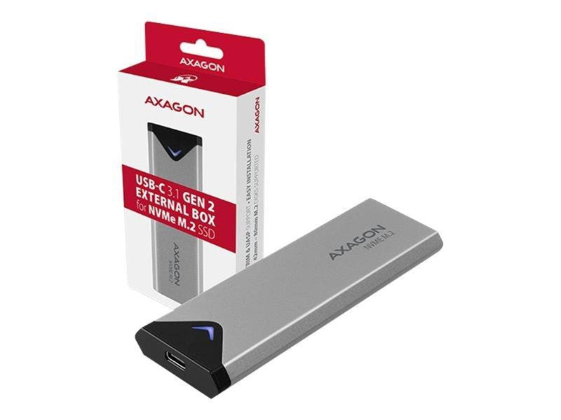 AXAGON EEM2-UG2 - storage enclosure - M.2 NVMe Card / PCIe (NVMe) - USB 3.2 (Gen 2)