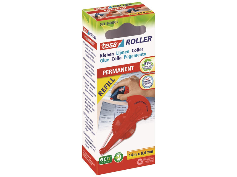 tesa Glue Roller ecoLogo 14m x 8.4mm refill
