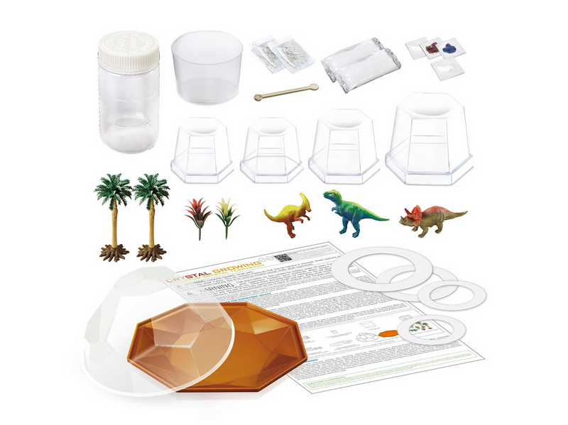 4M Crystal Growing / Dinosaur Crystal Terrarium (EU)