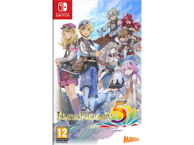 Rune Factory 5 - Nintendo Switch - RPG - PEGI 12