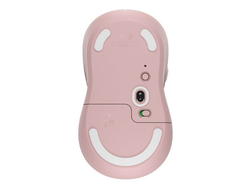 Logitech Signature M650 Large Wireless Rose - Maus (Pink)