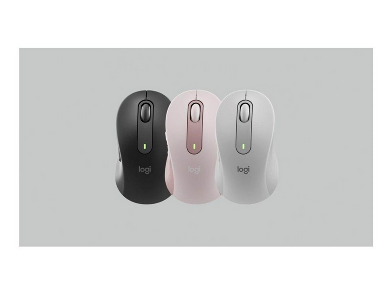 Logitech Signature M650 Wireless Rose - Maus (Pink)