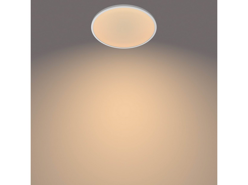 Philips Superslim CL550 Ceiling lamp Ø300 mm LED 18W 2700K SceneSwitch IP20 White