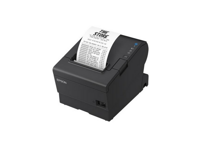 Epson TM-T88VII (112): USB Eth Serial PS Buzz Black - Einfarbig - Thermal Inkjet