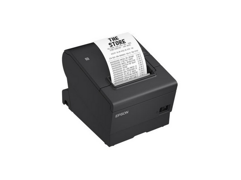 Epson TM-T88VII (112): USB Eth Serial PS Buzz Black - Einfarbig - Thermal Inkjet