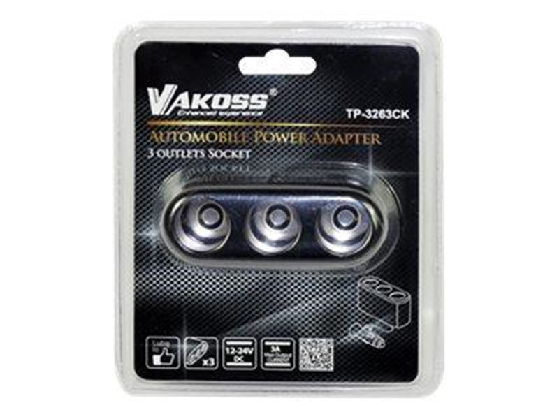 Vakoss car power adapter - cigarette lighter