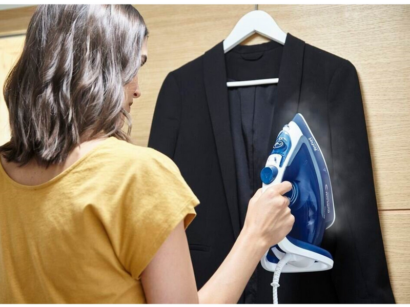 Tefal Dampfbügeleisen Easygliss Plus Blue Steam Iron FV5735E0