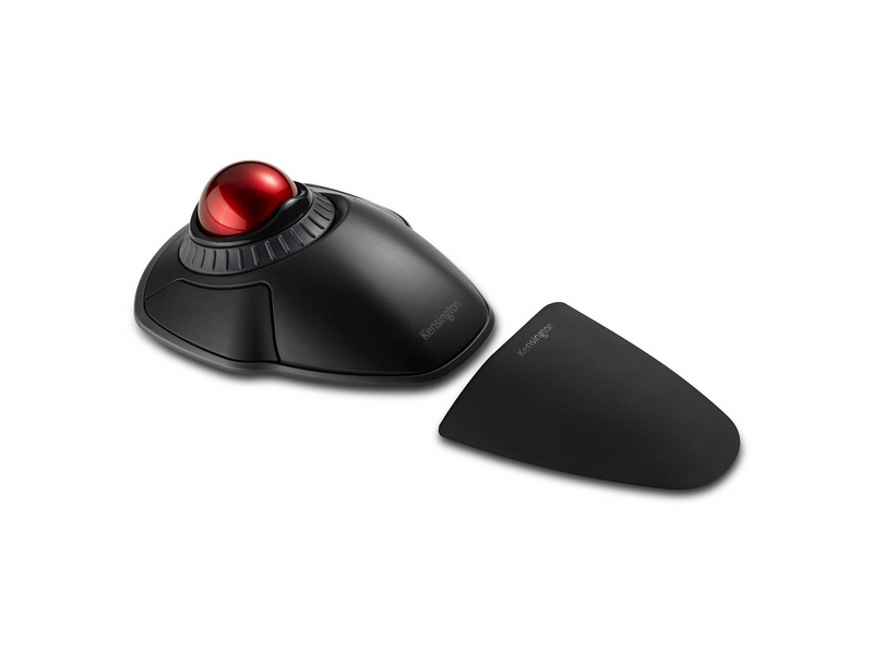Kensington Orbit® Wireless Trackball with Scroll Ring - Black - Trackball (Schwarz)