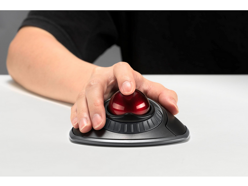 Kensington Orbit® Wireless Trackball with Scroll Ring - Black - Trackball (Schwarz)