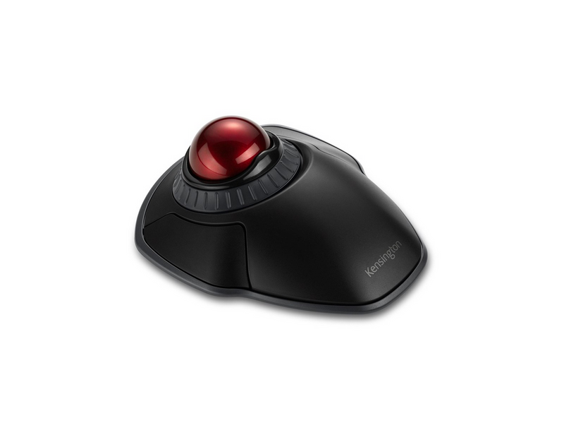 Kensington Orbit® Wireless Trackball with Scroll Ring - Black - Trackball (Schwarz)