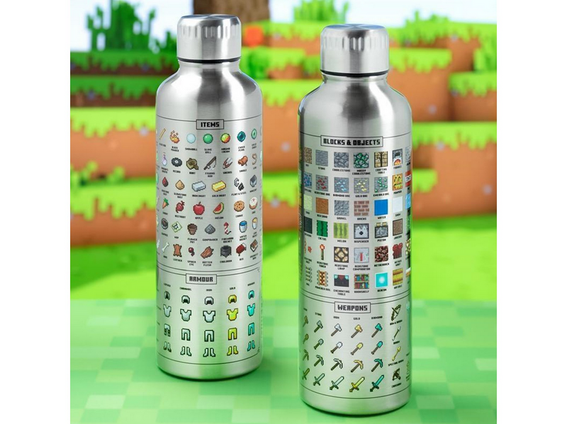 Paladone Minecraft Metal Water Bottle 500 ml