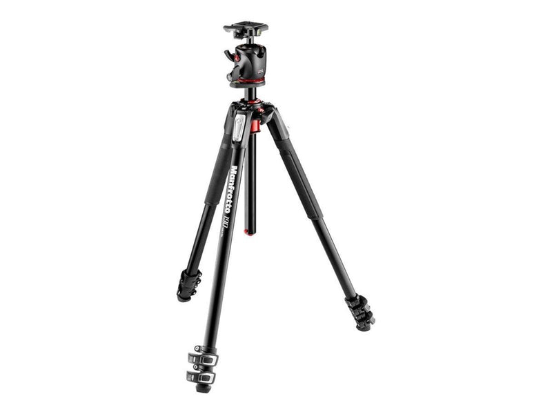 Manfrotto 190 Aluminium 3-Section Tripod and XPRO Ball Head