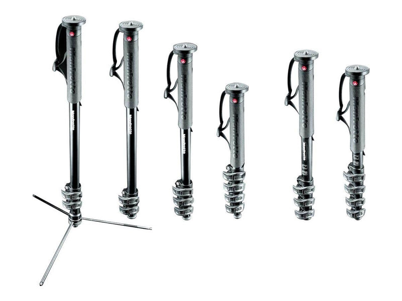 Manfrotto XPRO 4-Section photo monopod aluminum with Quick power lock