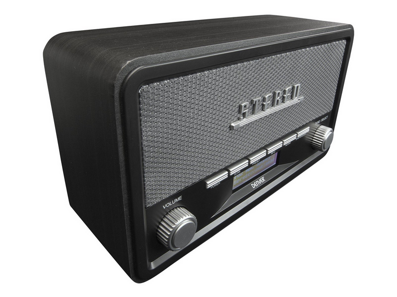 DENVER DAB-18DARKGREY - DAB portable radio - Bluetooth - DAB/DAB+/FM - Stereo - Grau