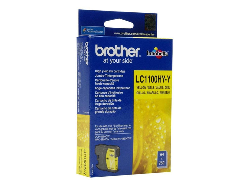 Brother LC1100HYY / LC 1100HYY High Capacity Yellow Ink - Tintenpatrone Gelb