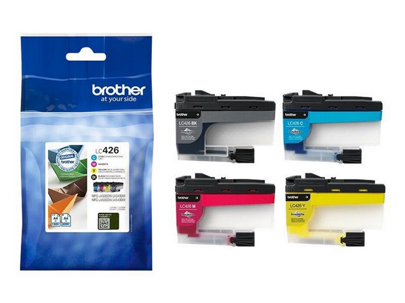 Brother LC 426 - (Black Yellow Cyan Magenta) Ink