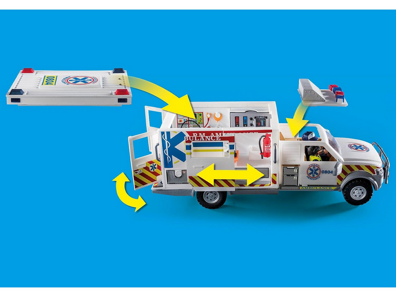 Playmobil City Action - Rettungs-Fahrzeug: US Ambulance