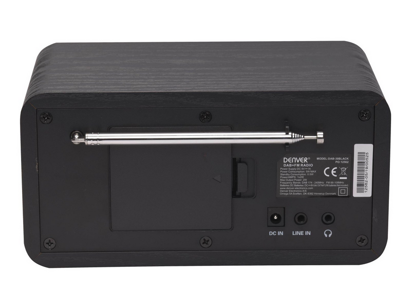 DENVER DAB-30 - DAB portable radio - DAB/DAB+/FM