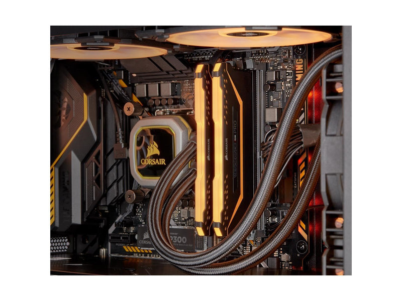 Corsair Vengeance RGB PRO TUF Edition DDR4-3200 - 16GB - CL16 - Dual Channel (2 pcs) - Intel XMP - Schwarz mit RGB