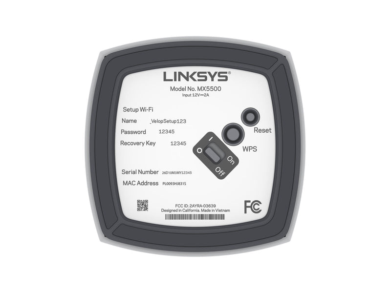 Linksys Atlas Pro 6: Dual-Band Mesh WiFi 6 System AX5400 (2-Pack) - Mesh router Wi-Fi 6