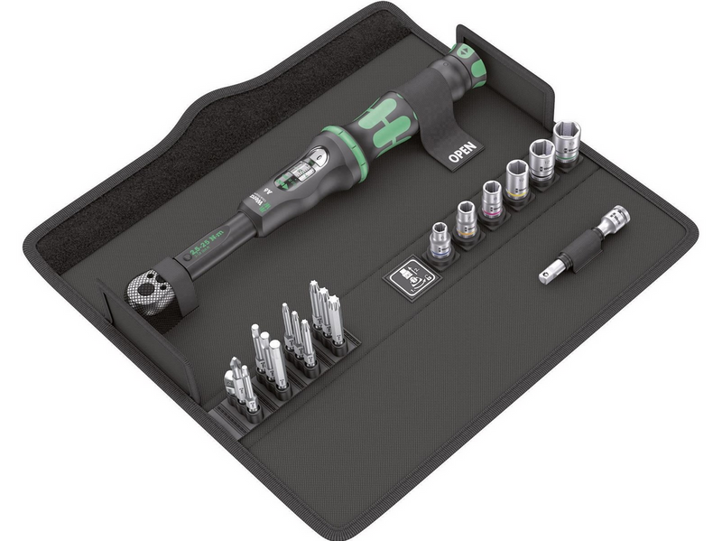 Wera Click-Torque A 6 Set 1 2.5-25 Nm 20 pieces