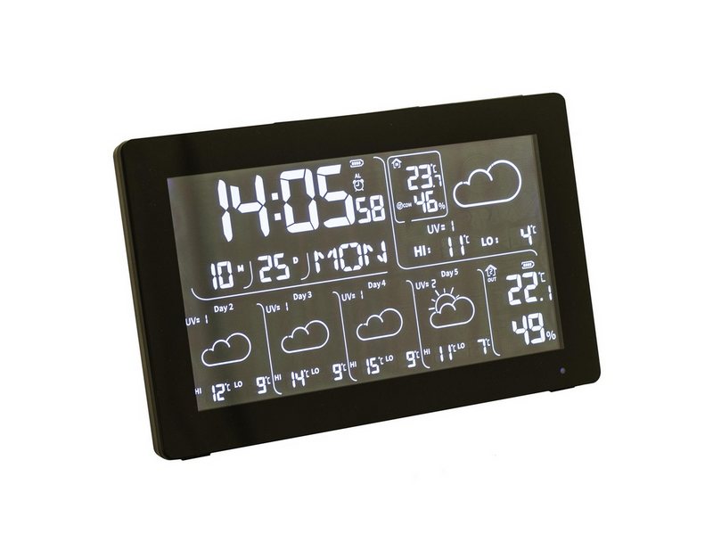 VENTUS Weather station with 5 days weather forecast wifi