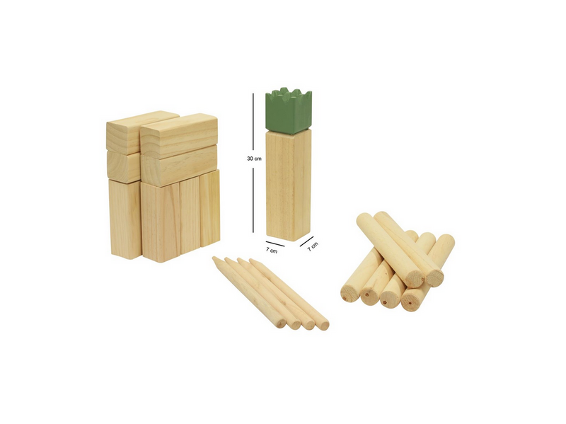 Kubb Game Deluxe XXL