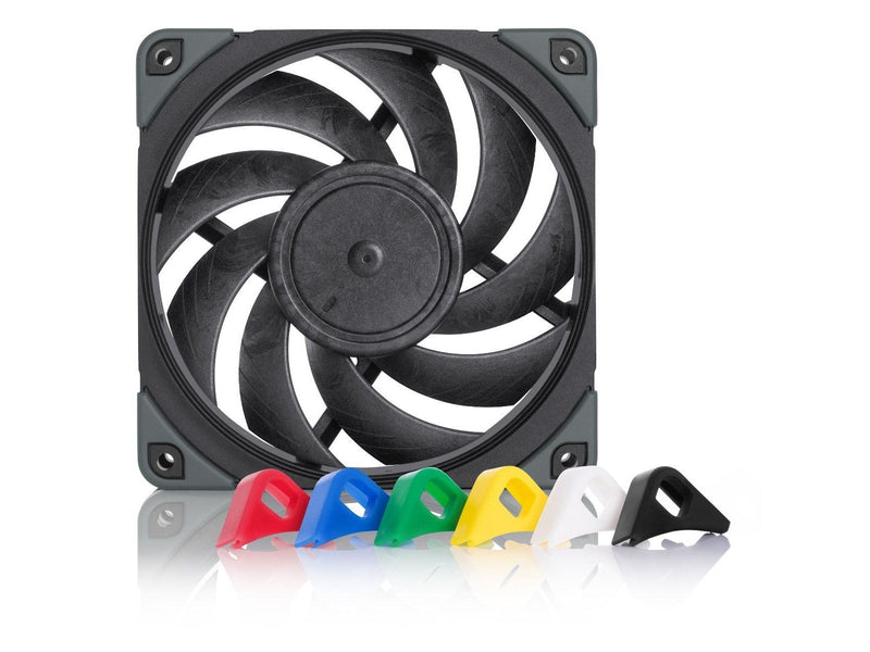 Noctua NF-A12x25 PWM chromax.black.swap - Gehäuselüfter - 120mm - Schwarz - 22 dBA