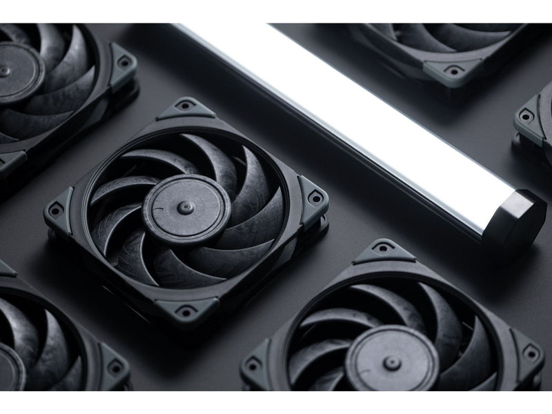Noctua NF-A12x25 PWM chromax.black.swap - Gehäuselüfter - 120mm - Schwarz - 22 dBA