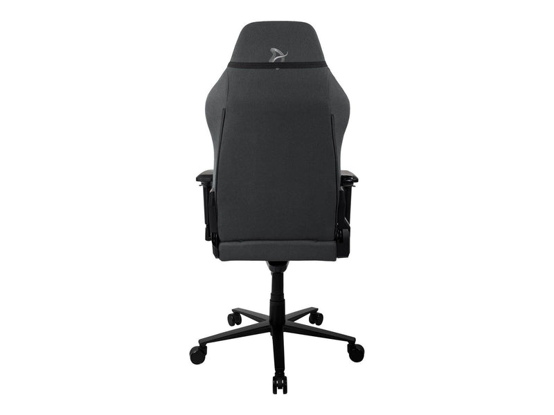 Arozzi Primo - chair - aluminium woven fabric metal frame - grey black/grey Büro Stuhl - Aluminium - Bis zu 140 kg
