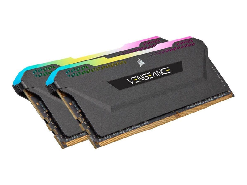 Corsair Vengeance RGB PRO SL DDR4-4000 - 16GB - CL18 - Dual Channel (2 pcs) - AMD Optimized - Schwarz mit RGB