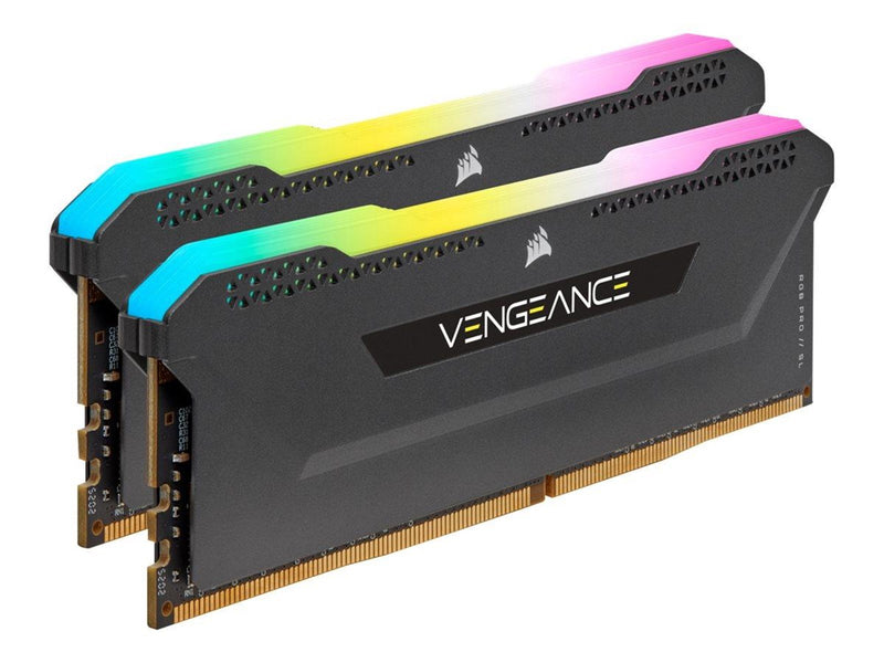 Corsair Vengeance RGB PRO SL DDR4-4000 - 16GB - CL18 - Dual Channel (2 pcs) - AMD Optimized - Schwarz mit RGB