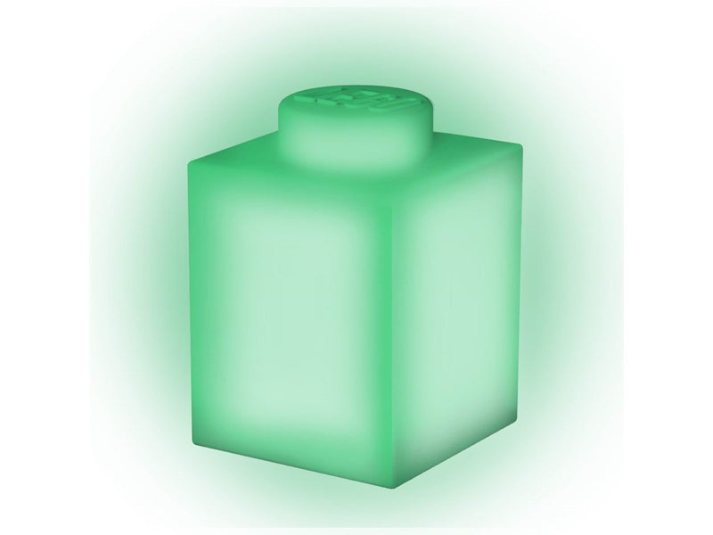 Euromic LEGO Classic Silicone Brick 1000% night light with LEDlite- GREEN