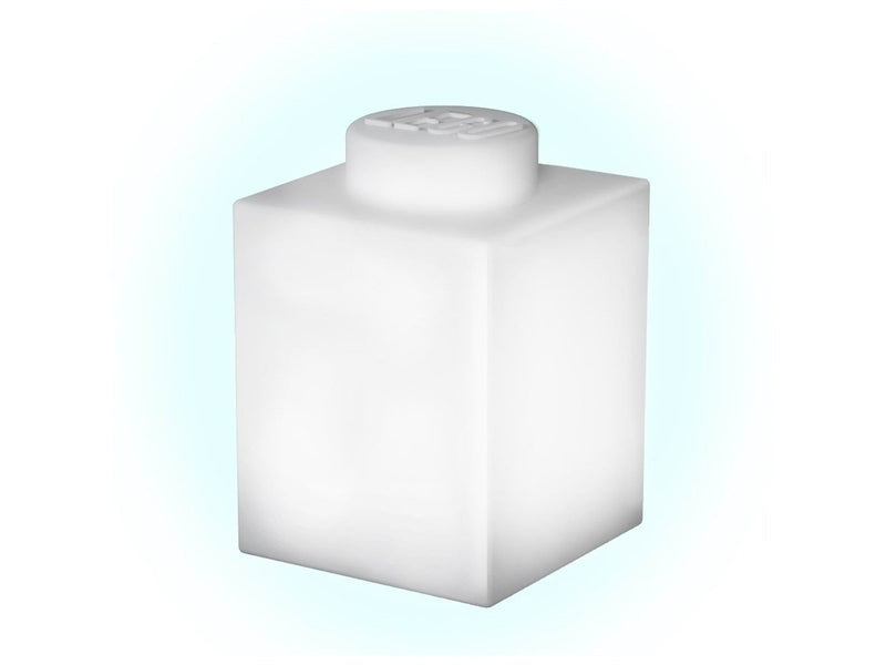 Euromic LEGO Classic Silicone Brick 1000% night light with LEDlite- WHITE