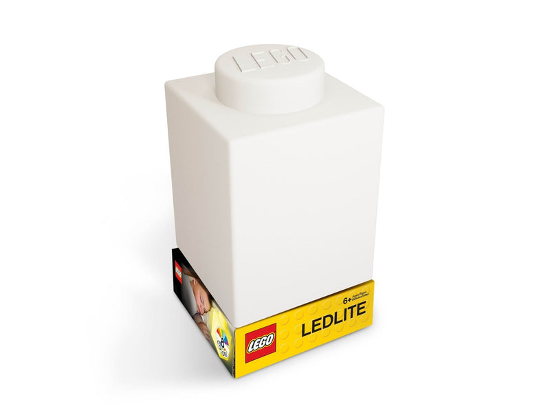 Euromic LEGO Classic Silicone Brick 1000% night light with LEDlite- WHITE
