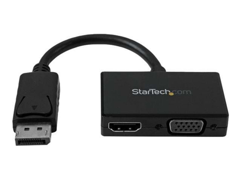 StarTech.com Travel A/V adapter: DisplayPort to HDMI or VGA video transformer