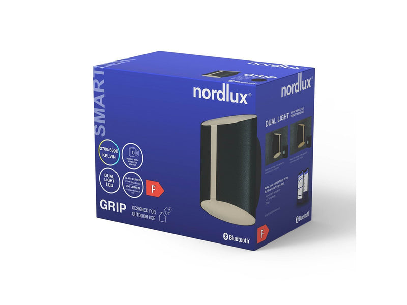 Nordlux Grip Smart Wandleuchte Schwarz