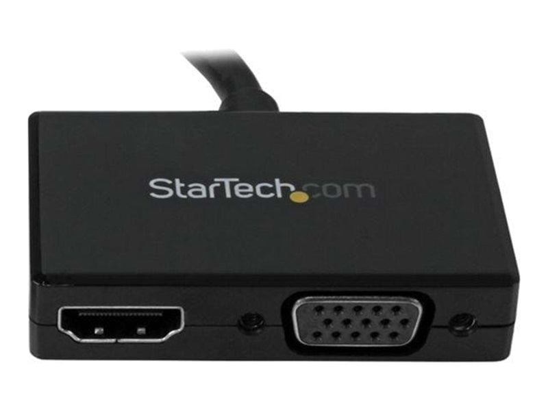 StarTech.com Travel A/V adapter: DisplayPort to HDMI or VGA video transformer